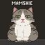 Mamshie sitting
